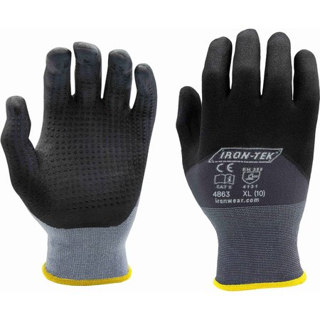 IRONWEAR Strong Grip Cut Resistant Glove A4 | High Dexterity & Sensitivity | Breathable Coating PR 4863-XL